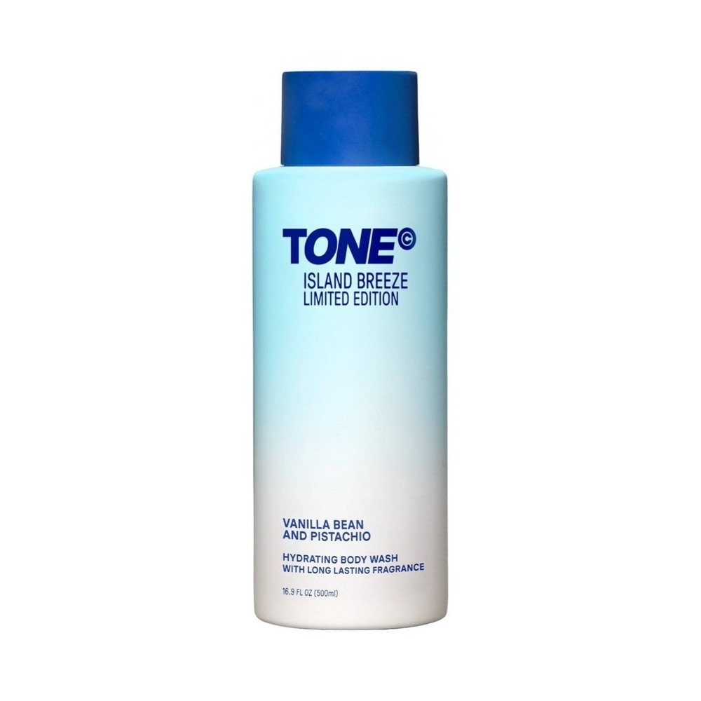 TONE Island Breeze Pistachio & Vanilla Bean Hydrating Body Wash 16.9 oz NEW